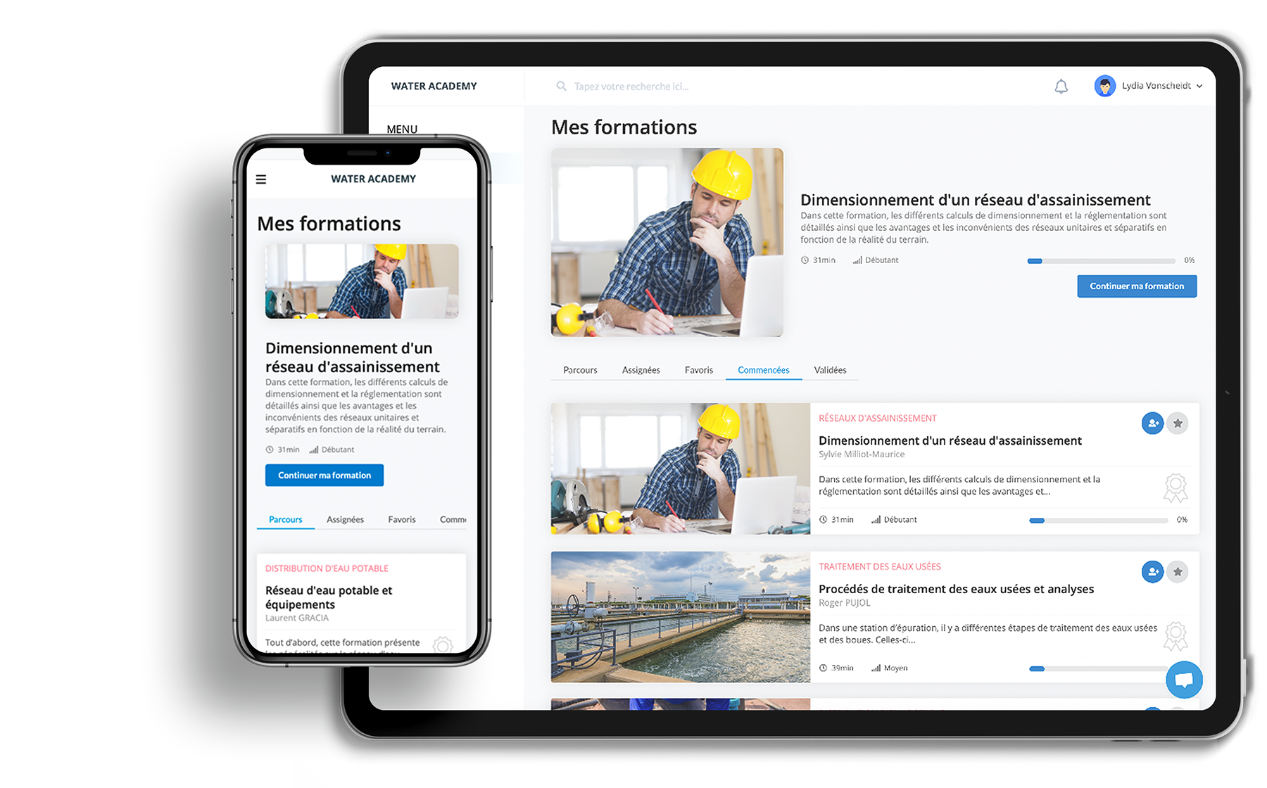 Retrouvez vos formations sur tout support