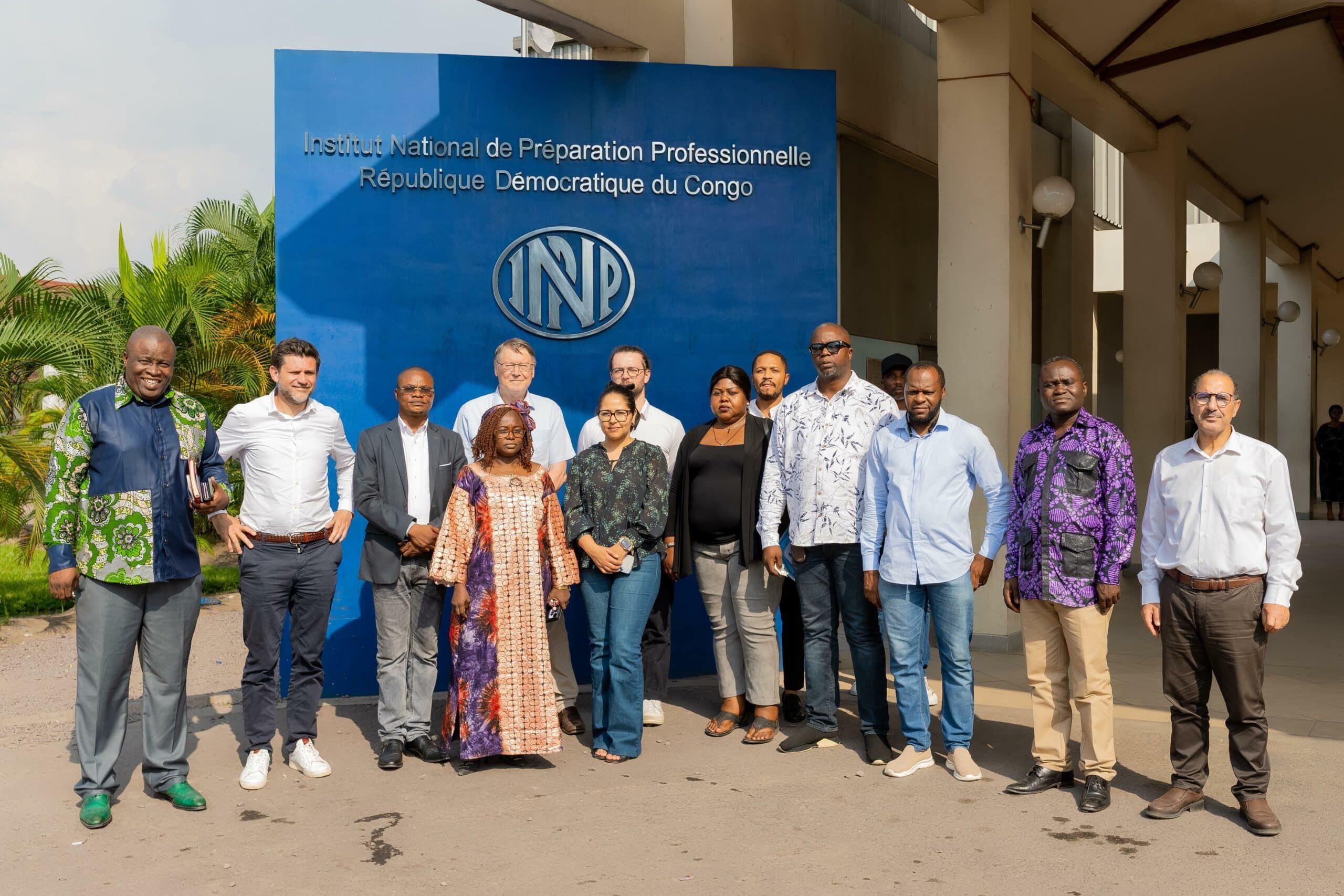 Visite des équipes WATURA/VSI Afrique à l'INPP de Kinshasa