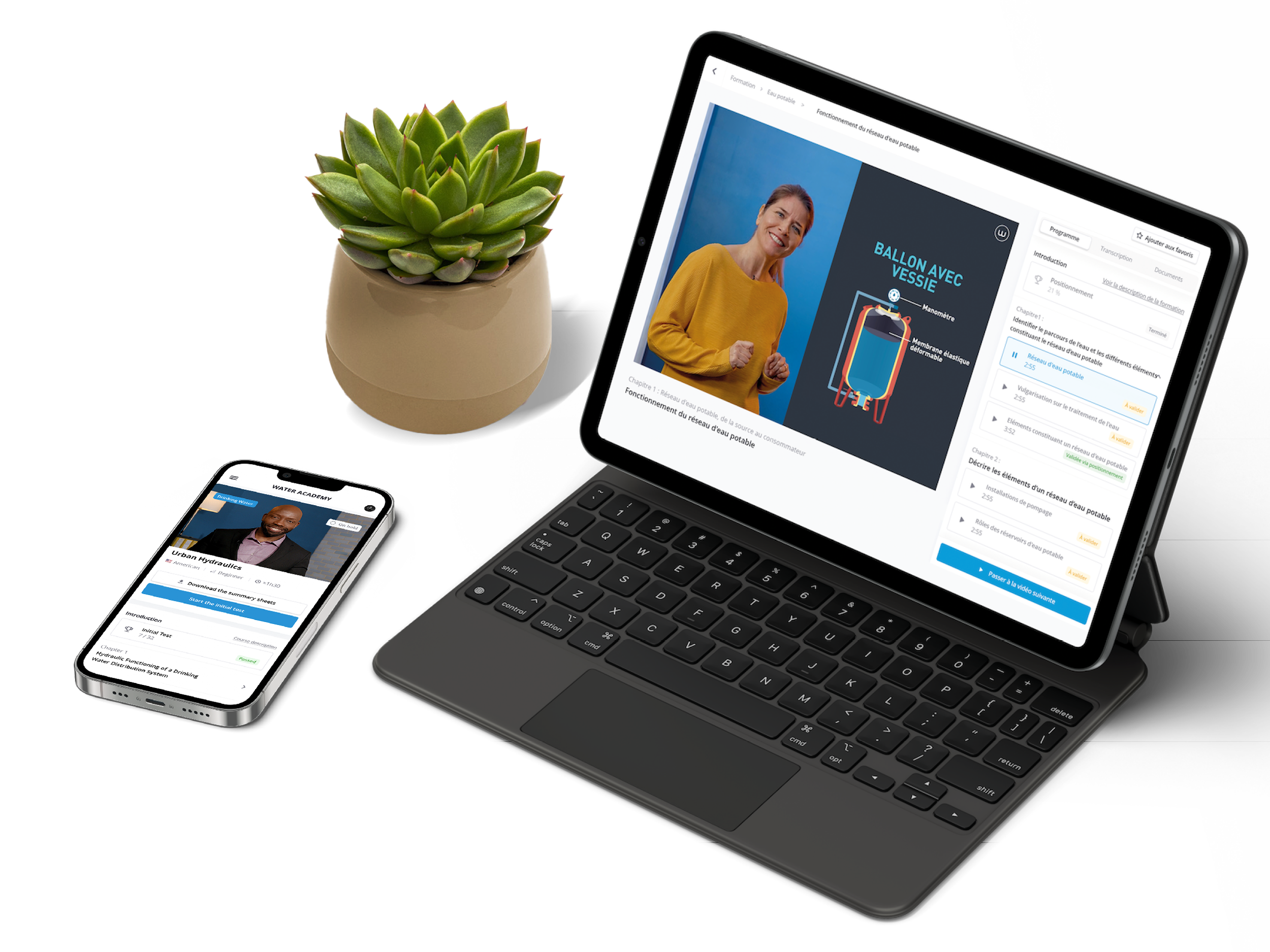 Support tablette et téléphone