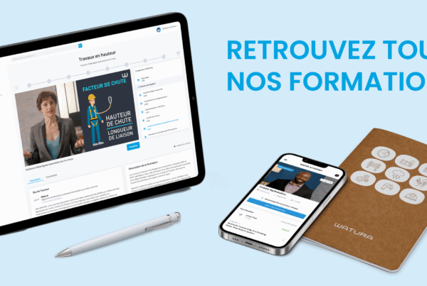 Visuel plateforme sur tablette et ordinateur